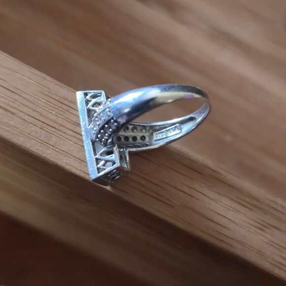 Vintage sterling Women's Silver ring - Picture 7 of 7